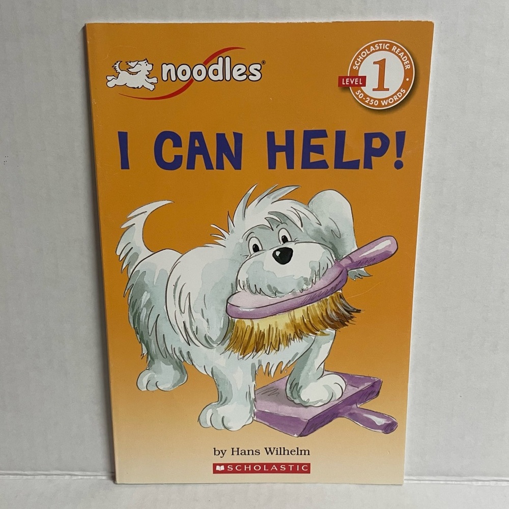 💛$2💛 I Can Help! Noodles book by Hans Wilhelm Level 1